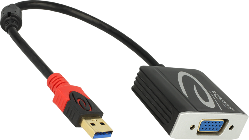 Adattatore USB Type A Ma - VGA (HD15) Fe