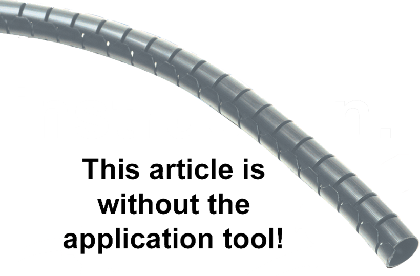 Kabelschlucker D=15mm 25m silber