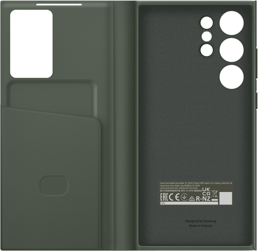 Samsung S23 Ultra Smart View Case grün