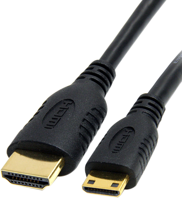 Câble HDMI A m. - mini HDMI C m., 2 m