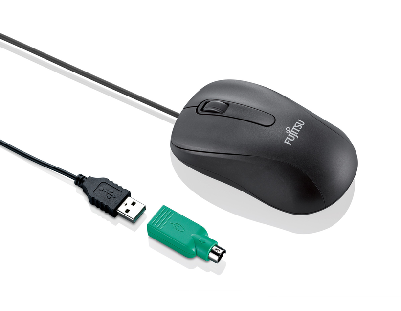 Mouse laser USB Fujitsu M530+adatt. PS/2