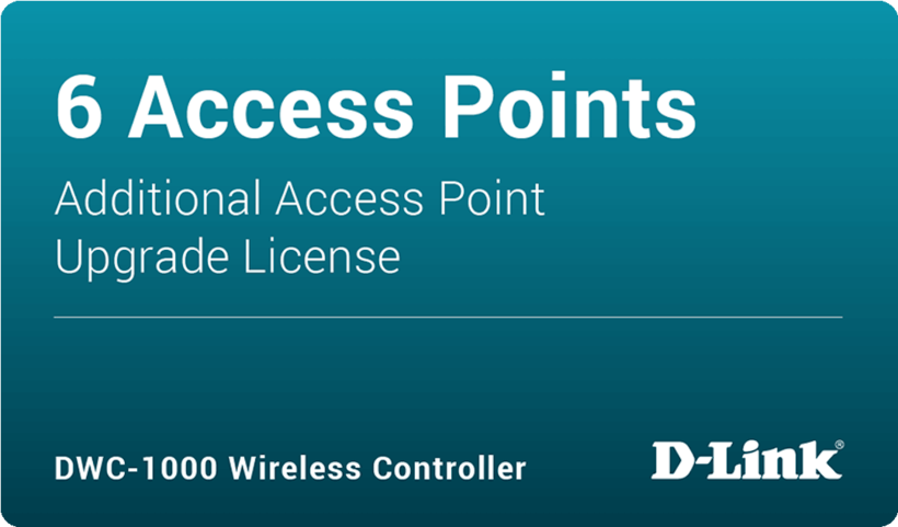 6 licenças ponto acesso DWC-1000 D-Link