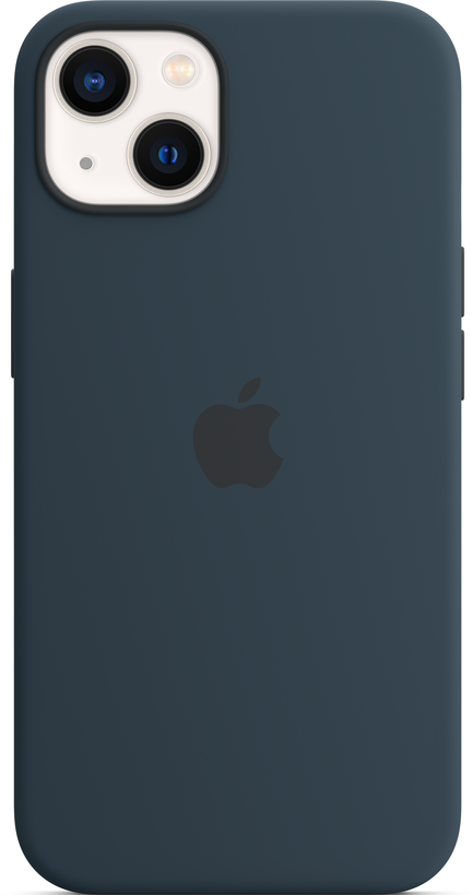 Capa silic. Apple iPhone 13 azul abissal