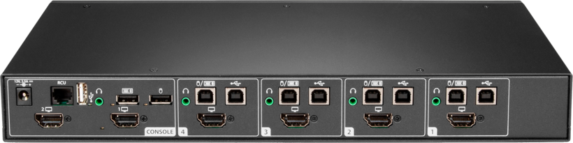 Vertiv Cybex KVM-switch HDMI/DP 4-portos