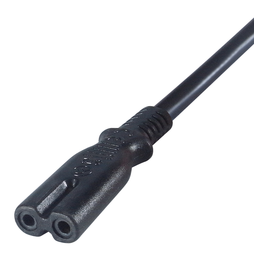 Power Cable Local/m - C7/f 2.0m Black