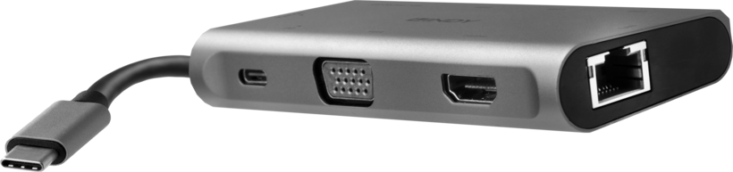 Docking LINDY USB-C - HDMI/VGA