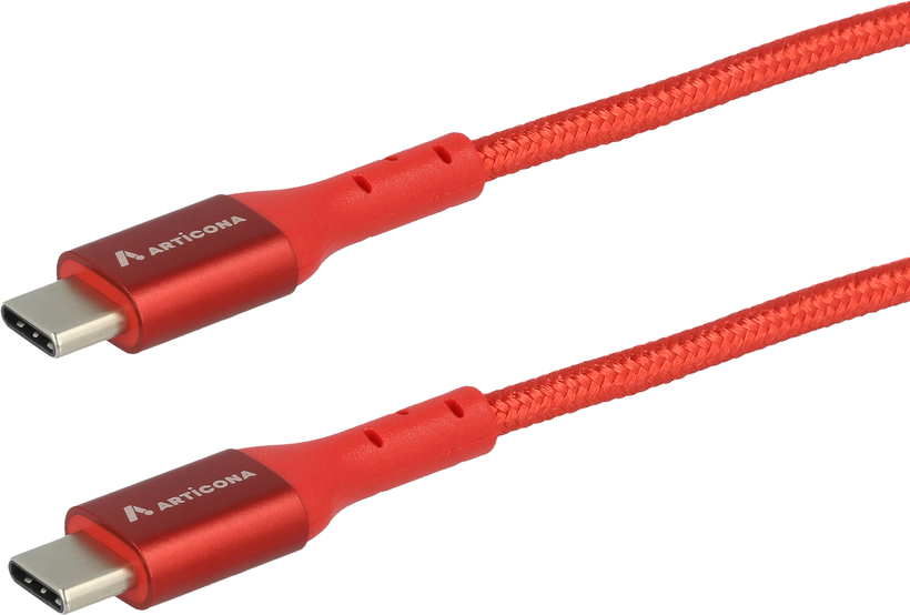 Cavo USB 2.0 Ma(C) - Ma(C) 1 m rosso