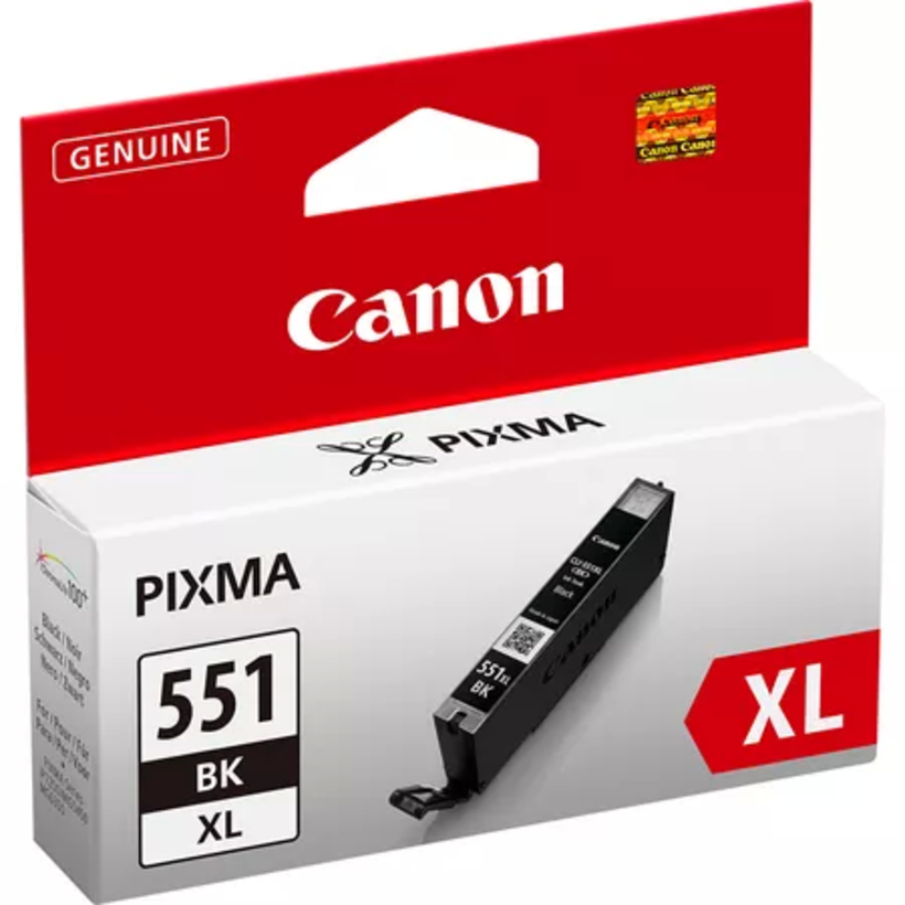 Encre Canon CLI-551BK XL, noir