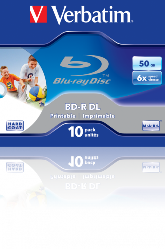 Verbatim Blu-ray BD-R 50GB 6x JC(10)