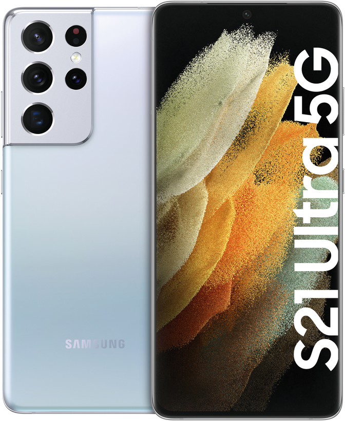 Samsung Galaxy S21 Ultra 5G 512Go argent
