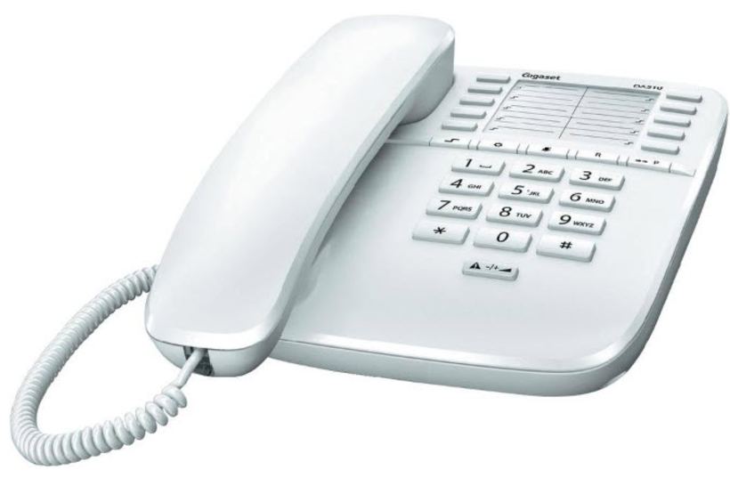 Telefone analógico Gigaset DA510 branco