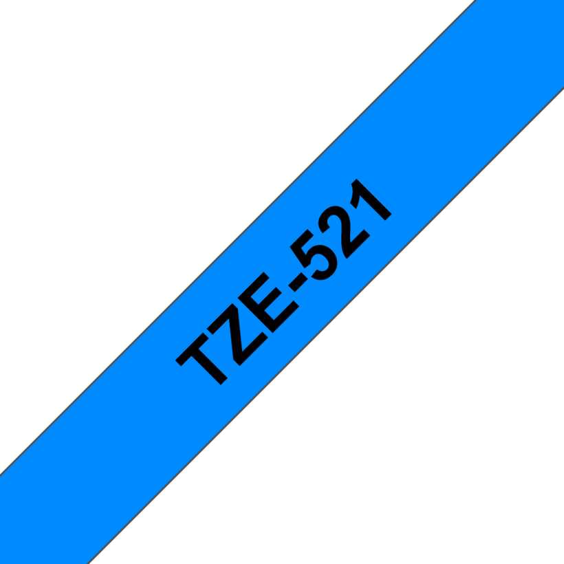 Cinta Brother TZe-521 9mmx8m azul