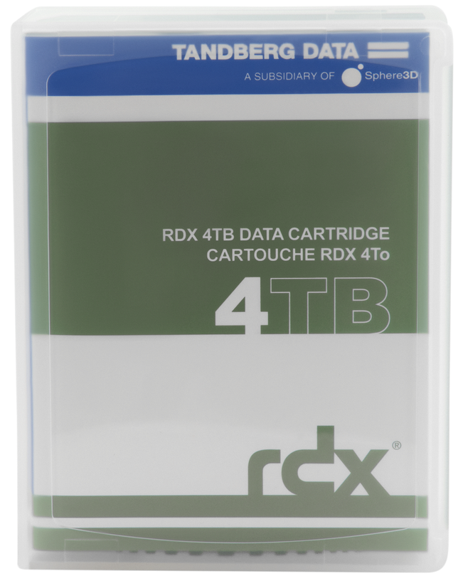 Cartucho Tandberg RDX 4 TB