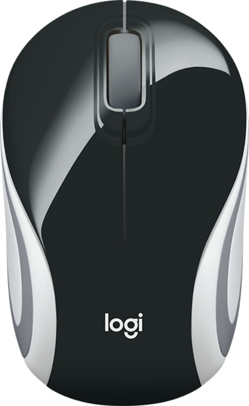 Logitech Mysz M187 Mini Wireless, czarna