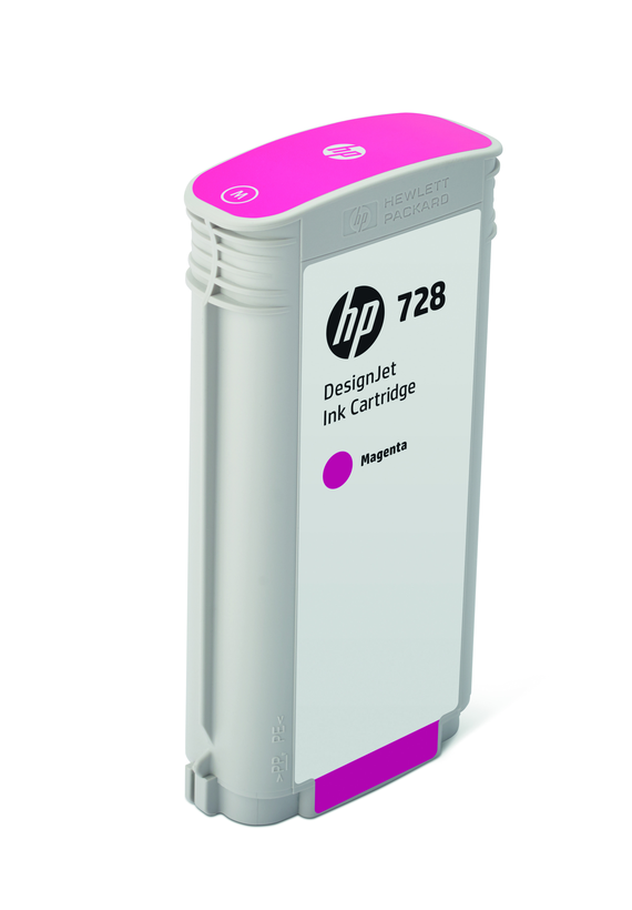 HP 728 tinta 130 ml, magenta