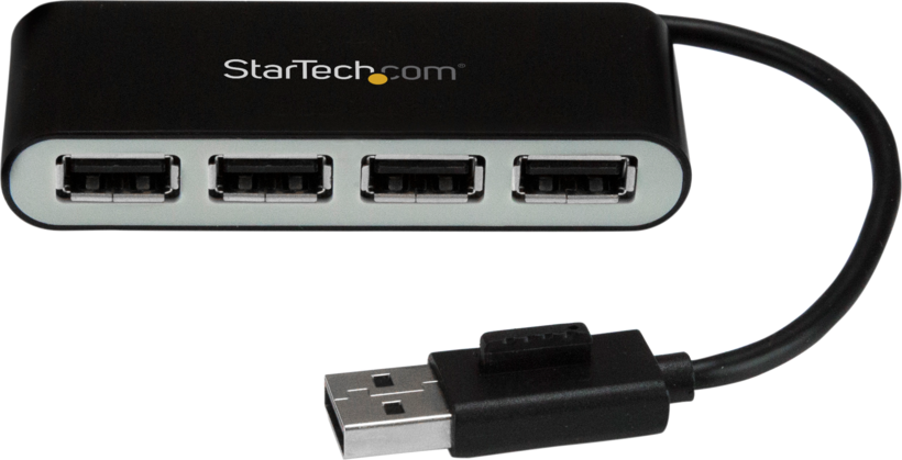Hub USB 2.0 StarTech 4 ports, noir