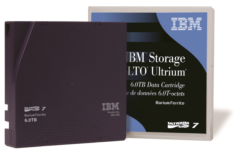 Fita IBM LTO-7 Ultrium + etiqueta