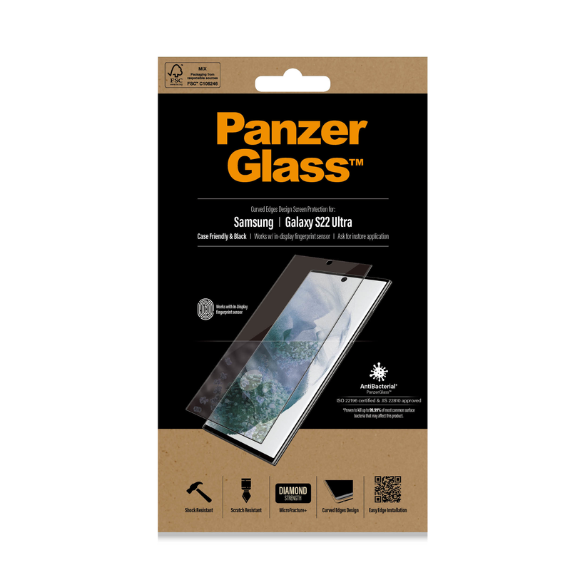 PanzerGlass Galaxy S22 Ultra Schutzglas