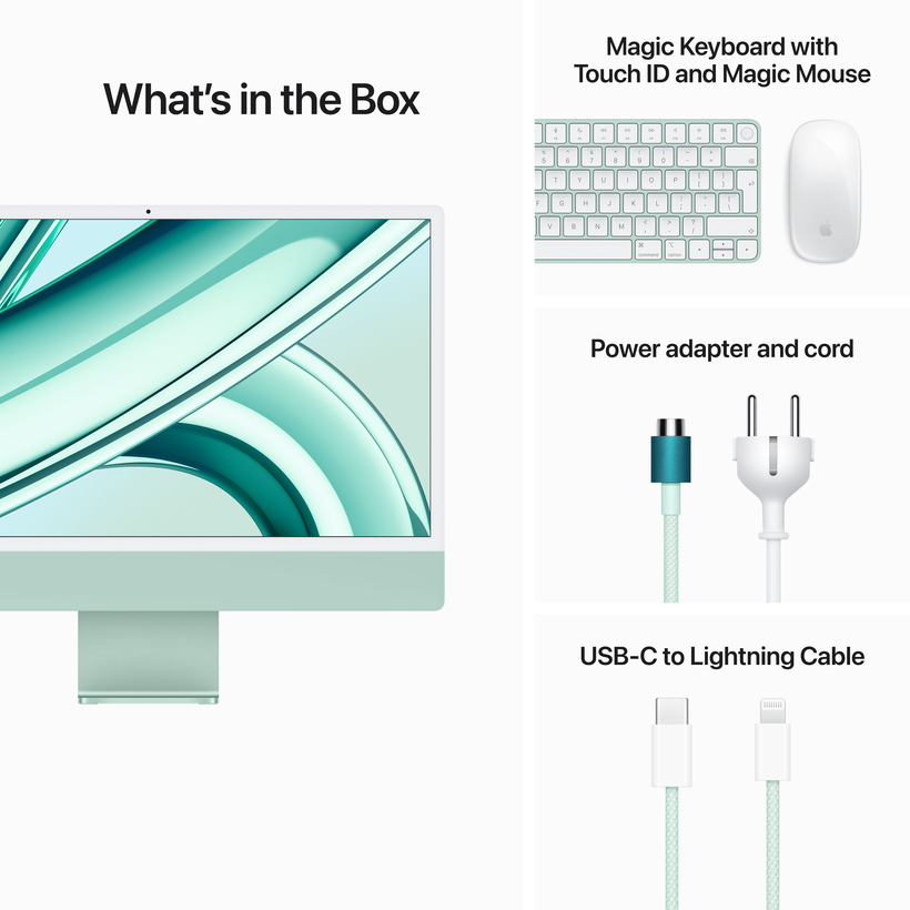 Apple iMac M3 10-core 8/256GB Green