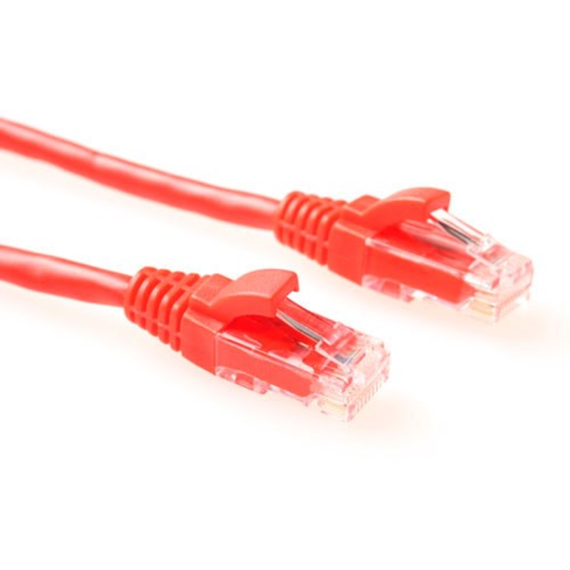 PatchCable RJ45 S/FTP Cat6a 10m Red PiMF