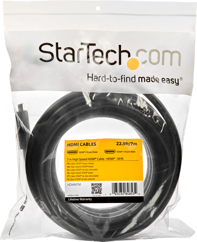 Câble HDMI StarTech, 7 m