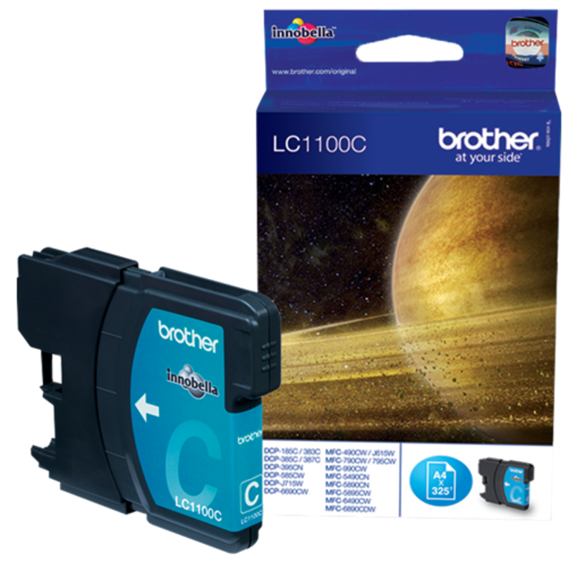 Encre Brother LC-1100C, cyan