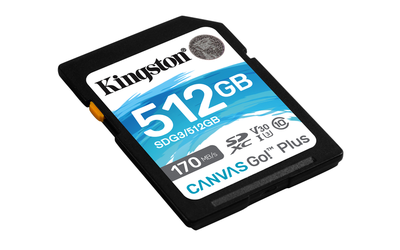 Kingston Canvas Go! Plus 512GB SD Karte