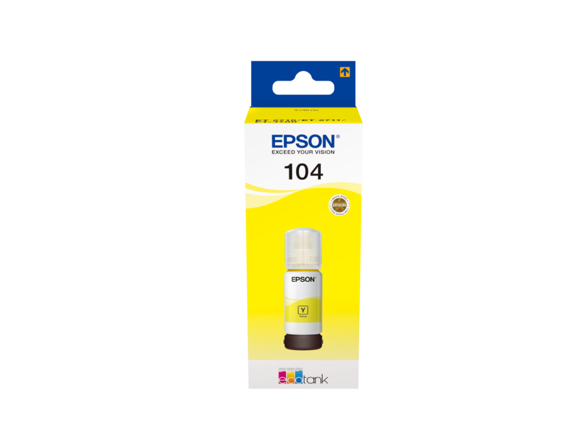 Epson 104 EcoTank Ink Yellow