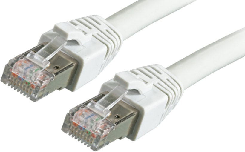 Câble patch RJ45 S/FTP Cat8.1 0,5 m gris