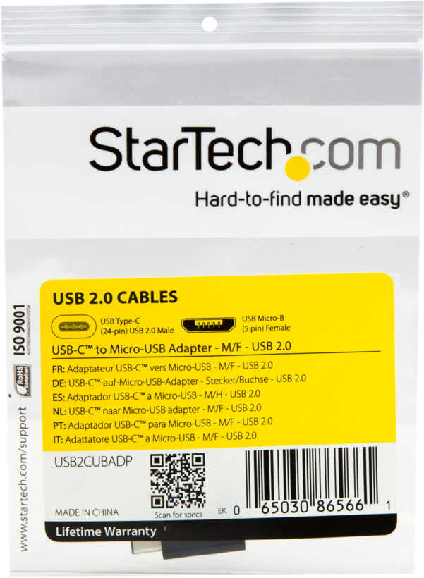 StarTech USB Type-C - Micro B Adapter