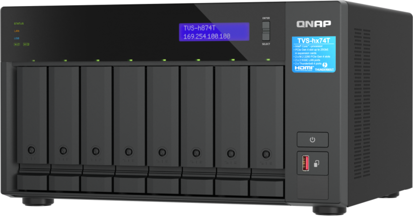 QNAP TVS-h874T 32GB 8bay NAS