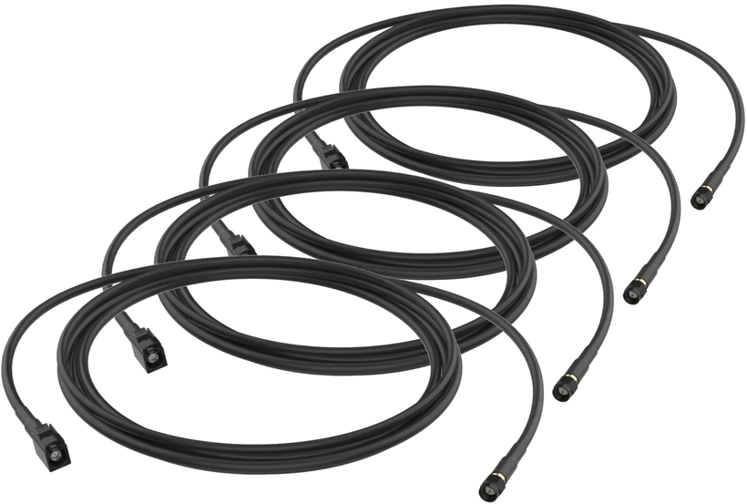 AXIS TU6004-E Cable 8m Black 4-pack