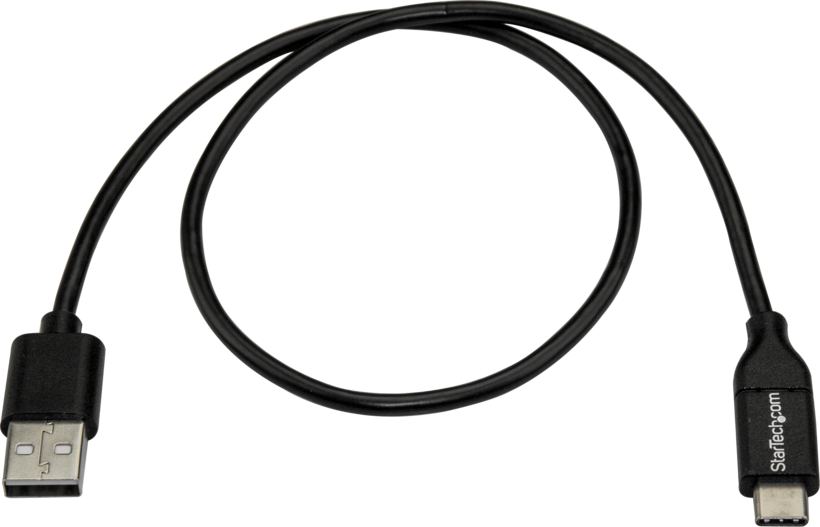 USB kabel 2.0 k. (C) - k. (A) 0,5m černý