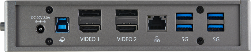 Dok StarTech USB C 3.0 - 2xDP/HDMI