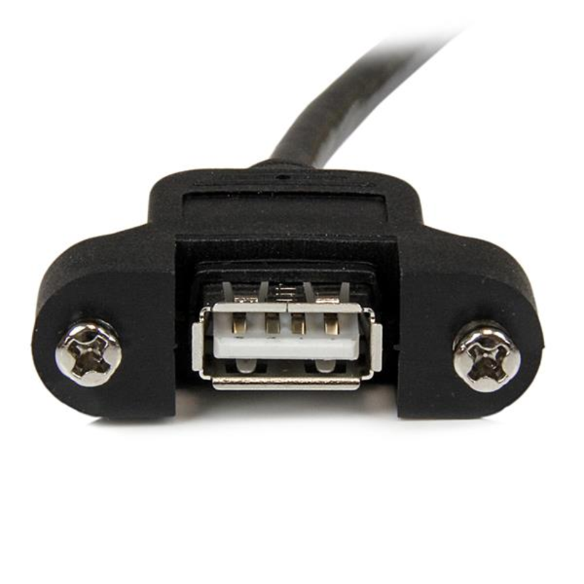 StarTech USB-A Panel Mount Cable 60cm