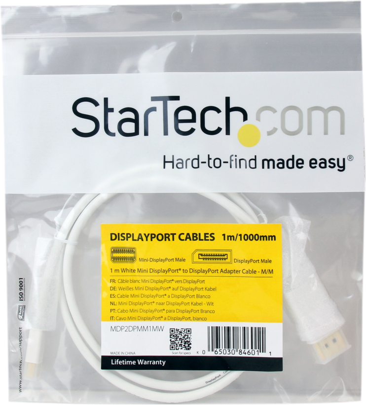 Kabel StarTech DisplayPort - mini DP 1 m