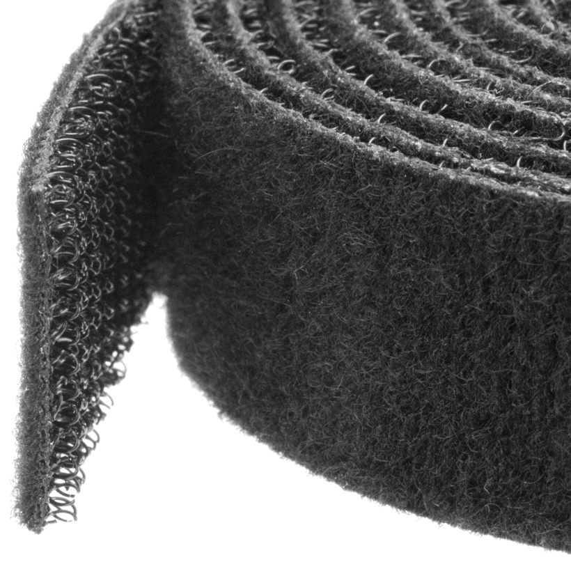 Rollo sujetacables velcro 7620 mm negro