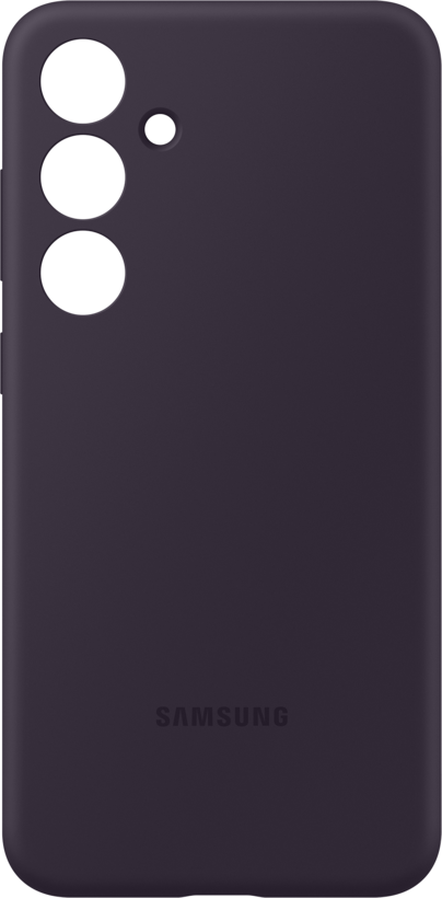Capa Samsung S24+ Silicone, violeta esc.