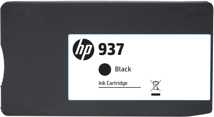 HP 937 Tinte schwarz