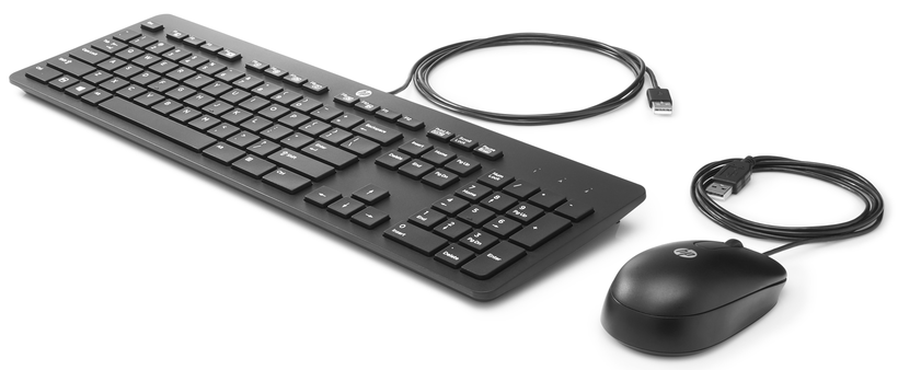 HP USB Slim Keyboard & Mouse Set