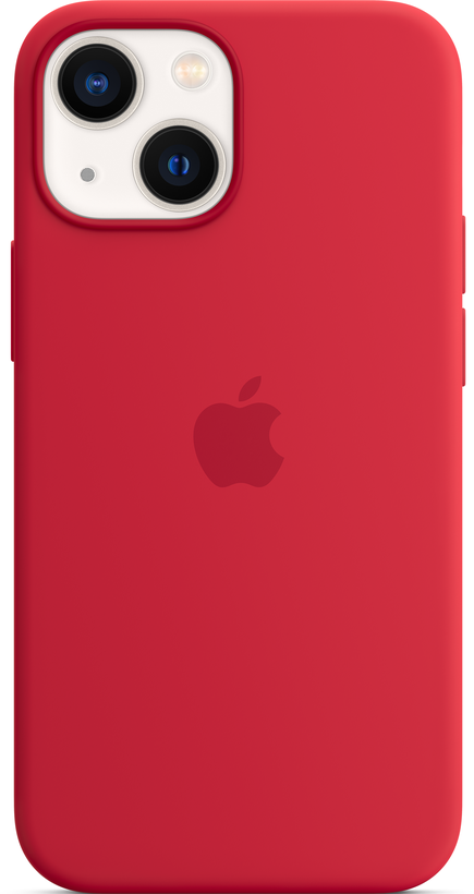 Funda silicona Apple iPhone 13 mini RED
