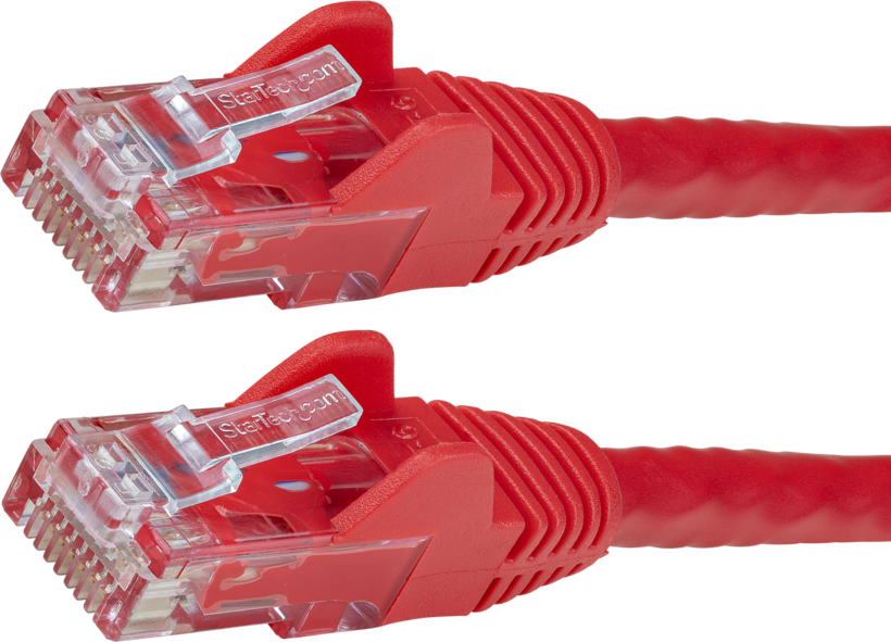 Câble patch RJ45 U/UTP Cat6, 5 m, rouge
