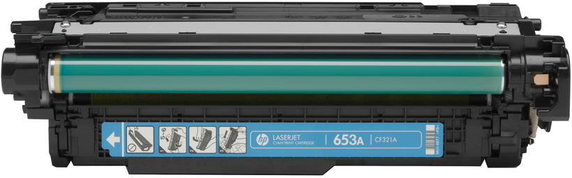 HP Toner 653A, błękitny