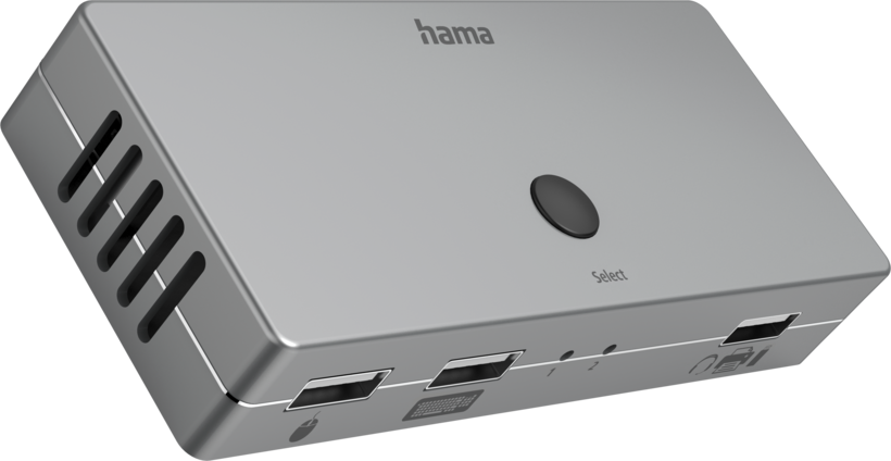 Hama Przeł. KVM HDMI 2-Port