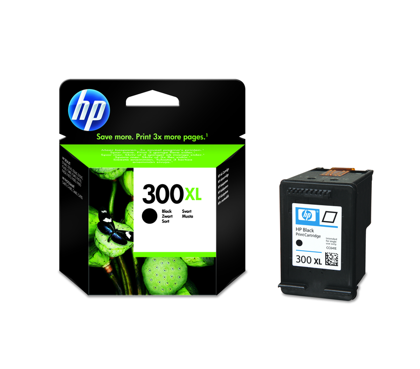 HP 300XL tinta fekete