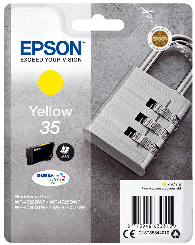 Epson 35 Tinte gelb