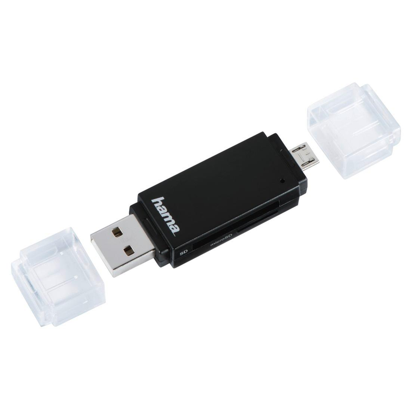 Lettore schede USB 2.0 Hama Basic OTG