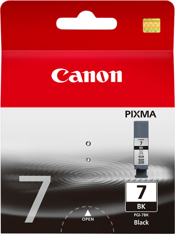 Inkoust Canon PGI-7BK, černý