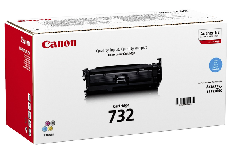 Toner Canon 732C azurový