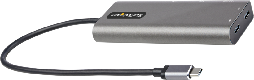 Adapter USB-C/m - HDMI+mDP+USB/f